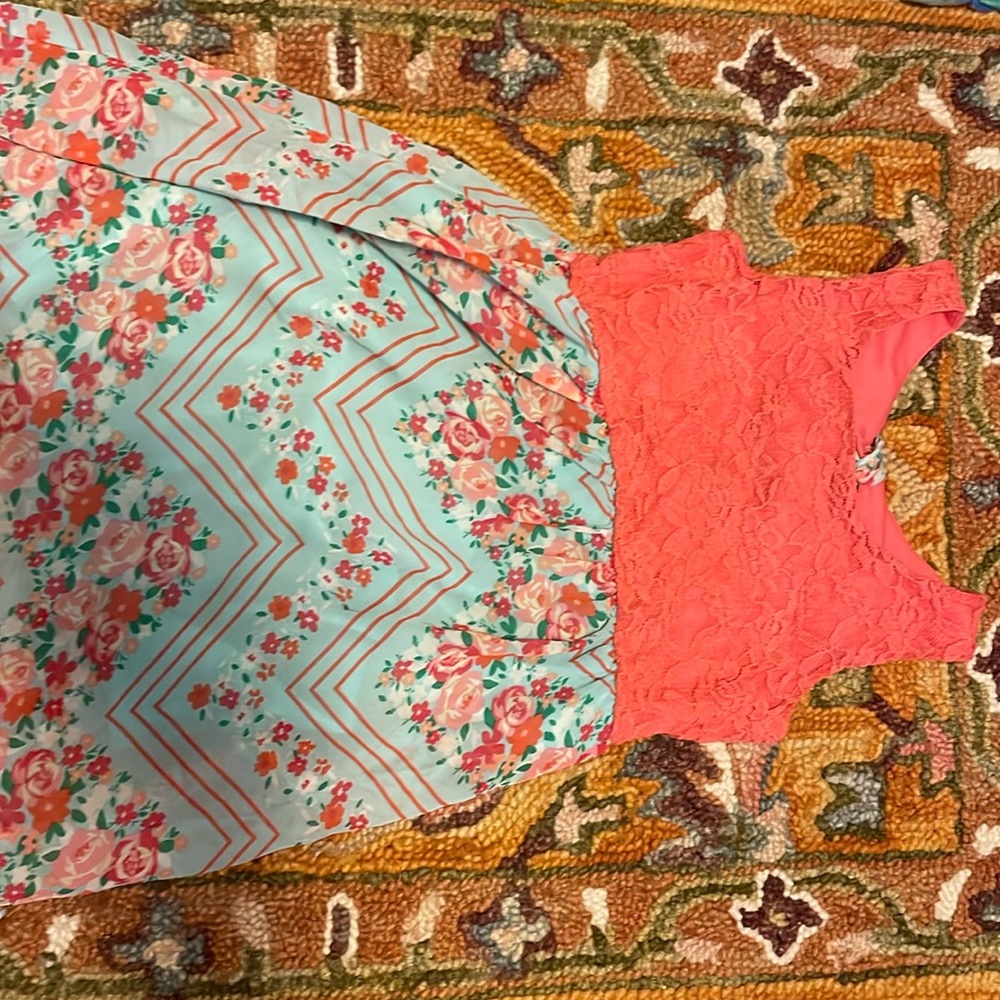 Lilt girls floral dress